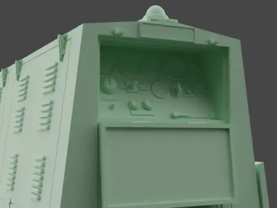 RAF Houchin Mk5 Ground Power Unit 3D print model