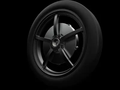 Axial Flux Coreless Motor 3D model