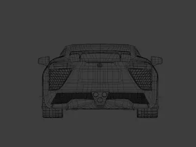 Lexus Lfa Free 3D model