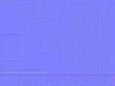 Bunker military shelter Free low-poly 3D model