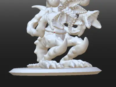 The Flower 3D art 3D print model