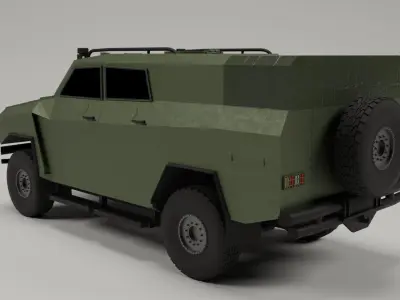 Novator LAV Low-poly 3D model