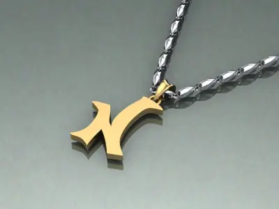 Pendant N-n1 3D print model