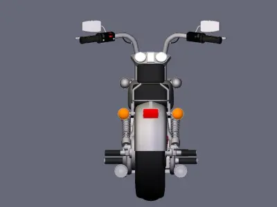 Custom Bike 3D model
