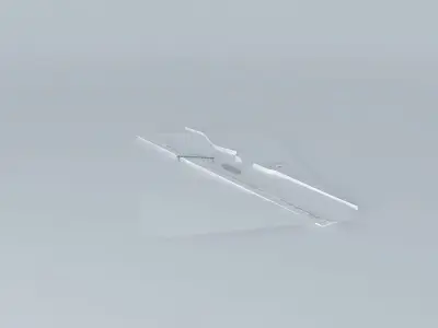 Red Wings Flight 9268 Airplane Crash/Red Wings Airlines Tu-20... Free 3D model