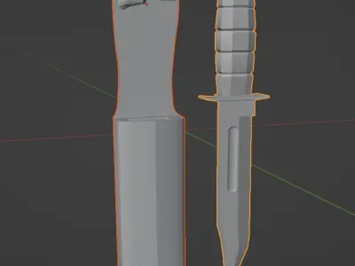 Kabar Free 3D model
