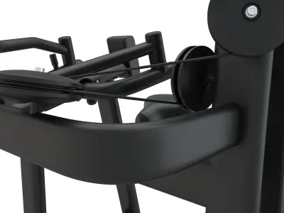 Technogym - Selectorised - Upper Back 3D model