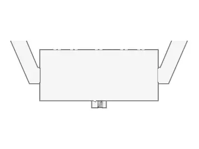 Commercial Interior Sketch - 10501-11000 SF - Xactimate 3D model