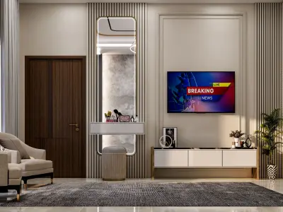 Bed Room Free 3D model order