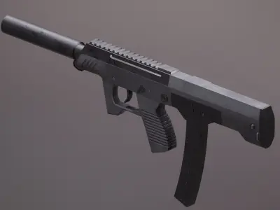 Type 05 JS Rigged PBR Low-poly 3D model