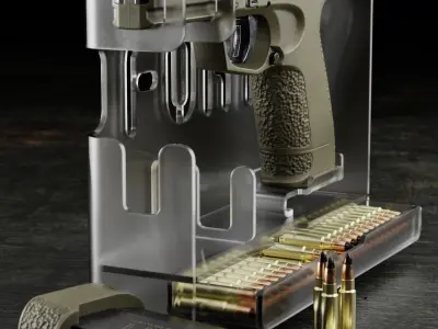 FORT-28 mod2 Low-poly 3D model