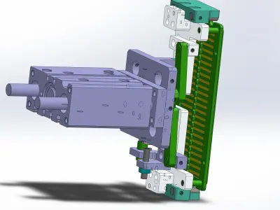 Gas claw institutions 3D model