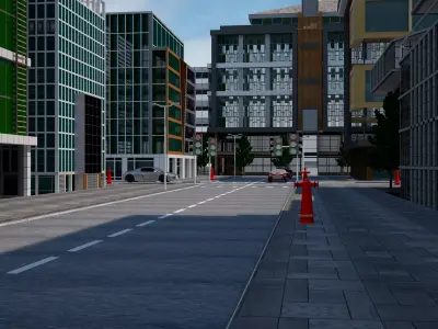 Business Center 3D model