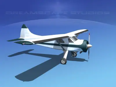Dehaviland DH-2 Beaver SL10 3D model