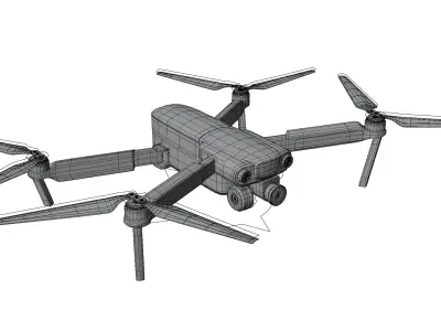 Autel Robotics EVO Drone 3D model