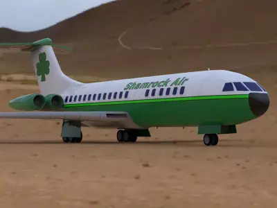 Vickers VC-10 3D model