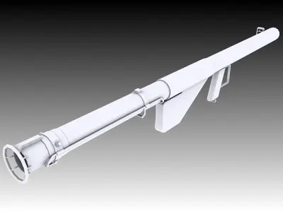 M1A1 Bazooka 3D model