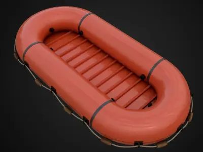 Life Boat 3D model
