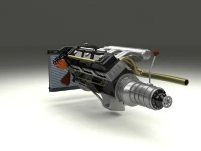 Engine Assembly 3D model