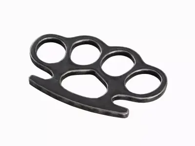 Knuckles 05 Low-poly 3D model