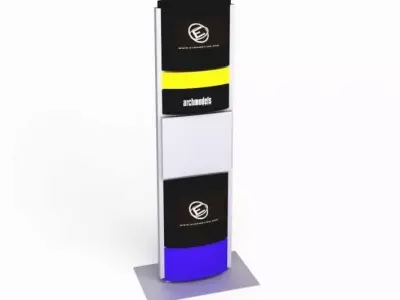 Commercial Sign 3D model