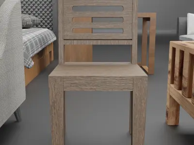 Furniture sofa bed Free 3D model