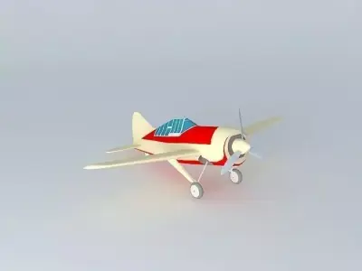 Brewster Buffalo F2A Free 3D model