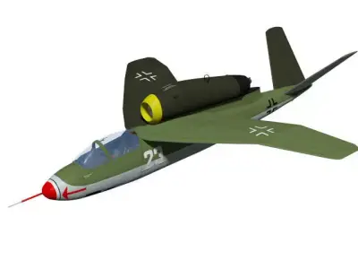 Heinkel He 162 C 3D model