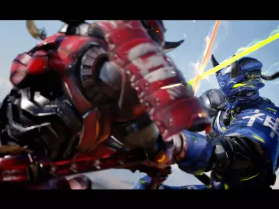 LOW POLY CYBERNETIC - WRATH - 7 DEADLY SINS MECHA SERIES Low-poly 3D model