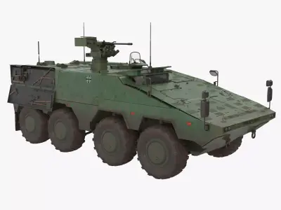 APC Boxer Green Dirt 3D model