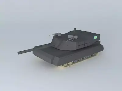 kara dau prototype tank Free 3D model