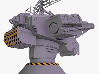 Sci-Fi Weapon Collection 3D model