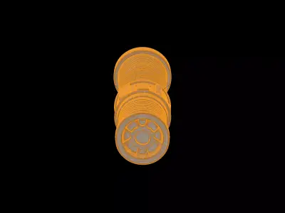 Lightsaber Hilt 3D Print Model 3D print model