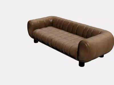 Modern Modular Fabric Sofa Free 3D model