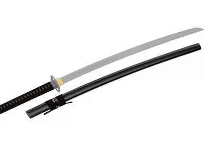 Iaito Sword 3D model