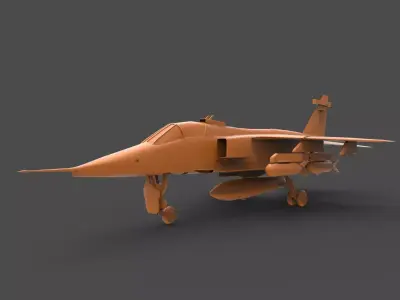 airplane mod2 3D print model