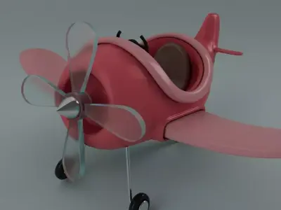 ToyAirplane 3D model