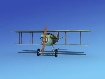 SPAD VII 3D model