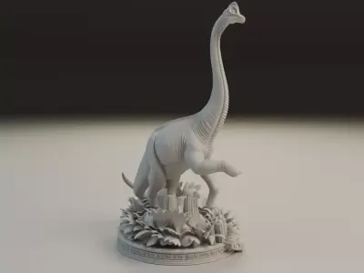 Brachiosaurus 3D print model