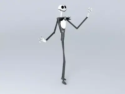 The Nightmare Before Christmas - Jack Skellington Free 3D model