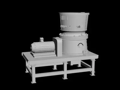 Sandvick CH840i CONE CRUSHER 3D model
