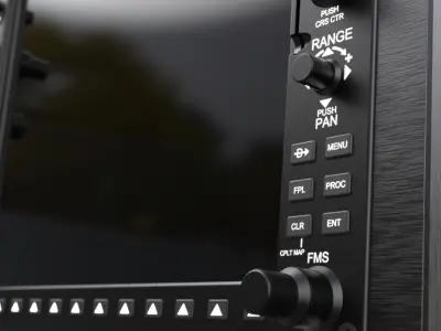 Garmin G1000 3D model