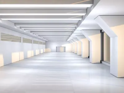 Sci Fi WareHouseSci Fi WareHouse 3D model