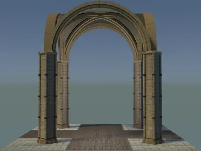 Norman Vault 3D model