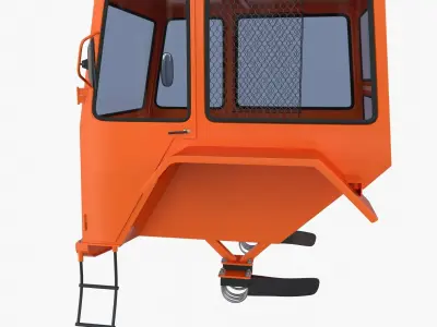 Tractor Cabin 3D model