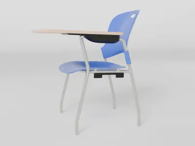 College Chair Free 3D model