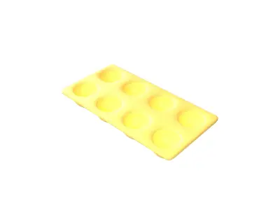 Egg Tray Storage v1 001 Low-poly 3D model