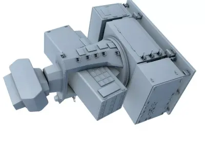 Sea Oryx Missile Launcher 3D model