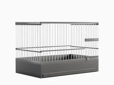 Small Birdcage 03 3D model