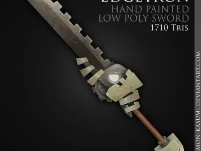 Stylized Swords 3D Model Pack